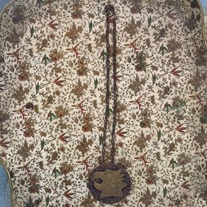 Vintage Eagle Medallion Necklace